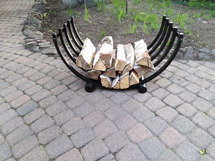 Дровница CustomSteel Wood