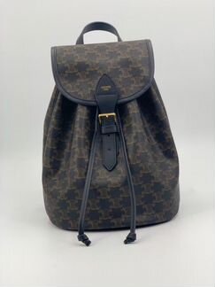 Рюкзак Celine серо синий