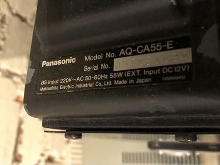 Panasonic 3CCD Camera AQ CA 55 E + AQ11DE