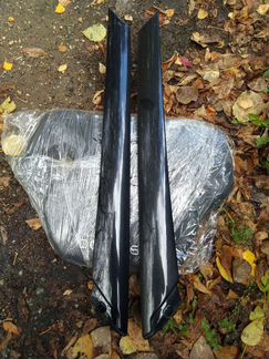 Накладки стоик лобового стекла Kia Soul PS