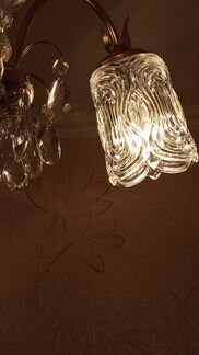 Люстра хрустальная. Ретро. Винтаж