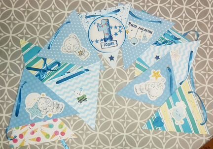 Украшения на 1 годик мальчика