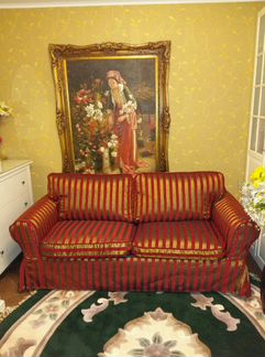 Чехол для диван-кровать экторп икеа новый