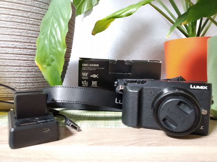 Lumix GX80 + kit 12-32 3.5-5.6 G Vario + доп.батар